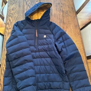 Men's Navy Puffer Jacket
